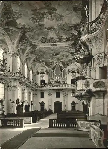 Kirchenorgel Birnau am Bodensee Cistercienserkloster Kat. Musik