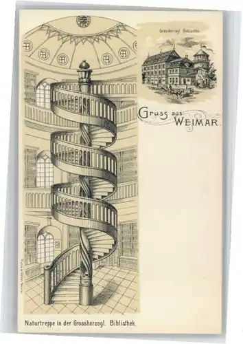 Bibliothek Library Weimar Bibliothek * / Gebaeude /