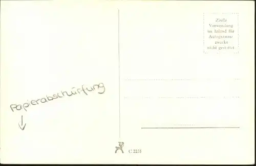 Verlag Film-Foto-Verlag Nr. Albert Matterstock Zigarette  / Kino und Film /