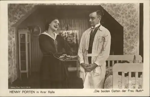 Verlag Ross Nr. Henny Porten Frau Ruth 615/6 / Kino und Film /