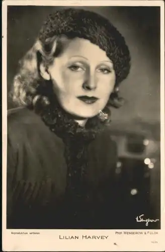 Schauspieler Lilian Harvey  / Kino und Film /