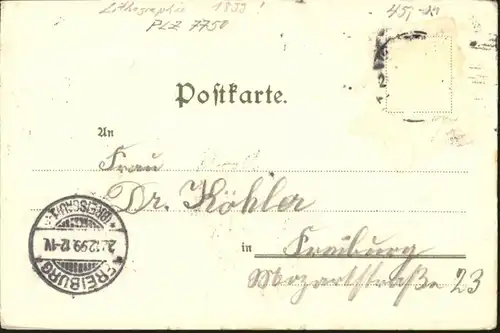 Vermenschlicht Froesche Konstanz / Kuenstlerkarte /
