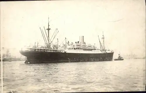 Dampfer Oceanliner Hamburg-Amerika Linie / Schiffe /