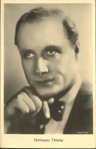 Schauspieler Hermann Thimig / Kino und Film /