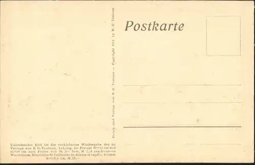 Scherenschnitt Schattenbildkarte Kuenstler Diefenbach Trompete / Besonderheiten /