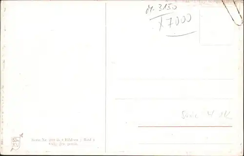 Kuenstlerkarte Hans Boettcher Schwaebische Eisenbahn Bahnhof / Kuenstlerkarte /