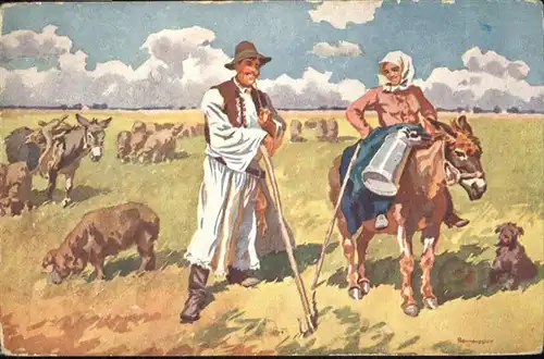 Landwirtschaft Bauern Ungarn / Landwirtschaft /