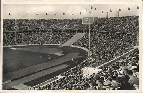 Stadion Reichssportfeld Deutsche Kampfbahn Olympia / Sport /