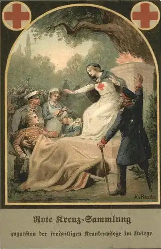 Rotes Kreuz Krankenschwester Kuenstler Roessler / Rotes Kreuz /
