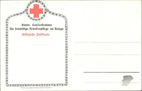 Rotes Kreuz Kuenstler R. Leinweber Jesus Soldatengrab / Rotes Kreuz /