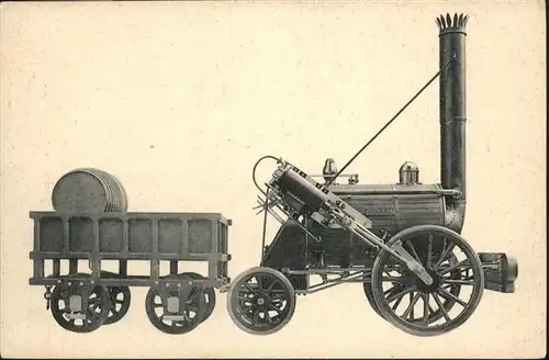 Eisenbahn Museum Muenchen Modell Lokomotive Rocket Robert Stephenson / Eisenbahn /