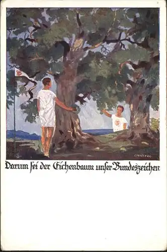 Turnen Eichenbaum Bundeszeichen Kuenstler Amtsberg / Sport /