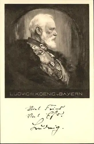 Ludwig III Bayern Koenig Rotes-Kreuz / Persoenlichkeiten /