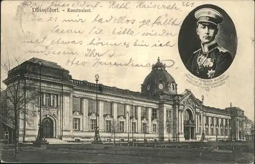 Adel Preussen Kronprinz Friedrich Wilhelm Duesseldorf Kunstpalast / Koenigshaeuser /