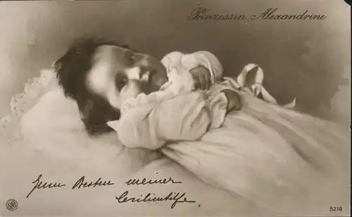 Adel Preussen Prinzessin Alexandrine Cecilienhilfe / Koenigshaeuser /