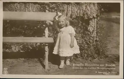 Adel Preussen Prinzessin Alexandrine / Koenigshaeuser /