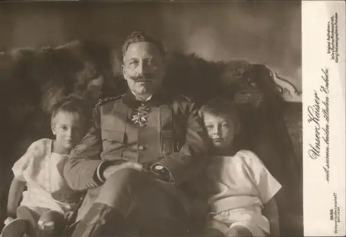 Wilhelm II Enkelkinder Prinzen / Persoenlichkeiten /