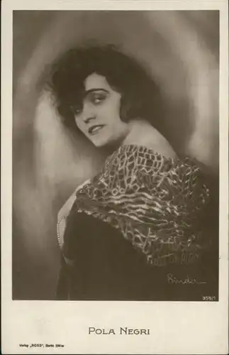 Verlag Ross Nr. Pola Negri 355/1 / Kino und Film /