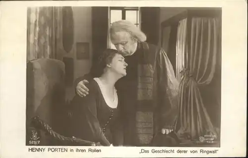 Verlag Film-Sterne Nr. Henny Porten Das Geschlecht derer von Ringwall 525/2  / Kino und Film /