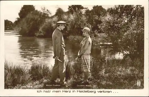 Verlag Ross Nr. Ich hab mein Herz in Heidelberg verloren Werner Fuetterer Dorothea Wieck See  / Kino und Film /