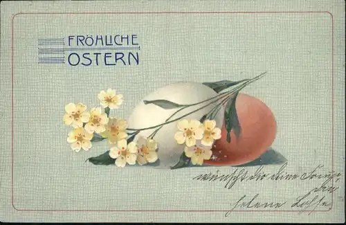 Ostern Easter Paques Ostereier / Greetings /