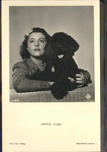 Verlag Film-Foto-Verlag Nr. Jenny Jugo Hund A 3873/1 / Kino und Film /