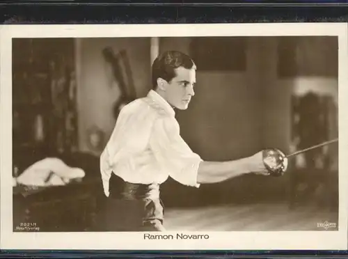 Verlag Ross Nr. Ramon Novarro 2021/1 Fechten / Kino und Film /