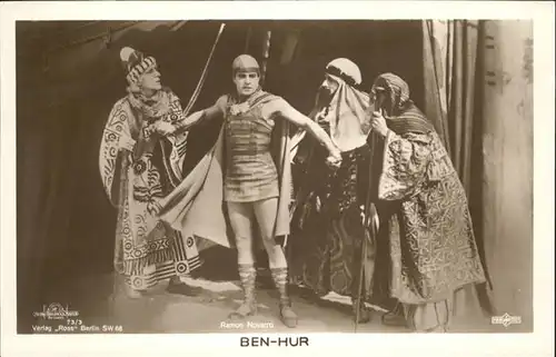 Verlag Ross Nr. Ben-Hur Ramon Novarro 13/3 / Kino und Film /