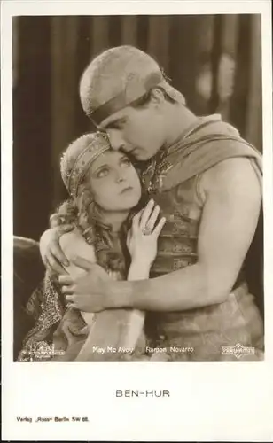 Verlag Ross Nr. May Mc Avoy Ramon Novvard 64/4 / Kino und Film /