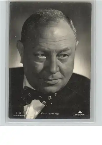 Verlag Film-Foto-Verlag Nr. Emil Jannings G 175 / Kino und Film /