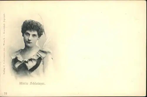 Schauspieler Marie Schleimer / Kino und Film /