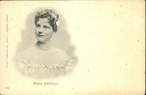 Schauspieler Marie Schleimer / Kino und Film /