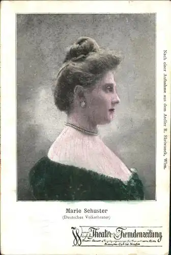 Schauspieler Marie Schuster / Kino und Film /