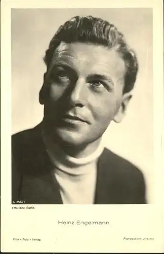 Verlag Film-Foto-Verlag Nr. Heinz Engelmann A 3587/1 / Kino und Film /