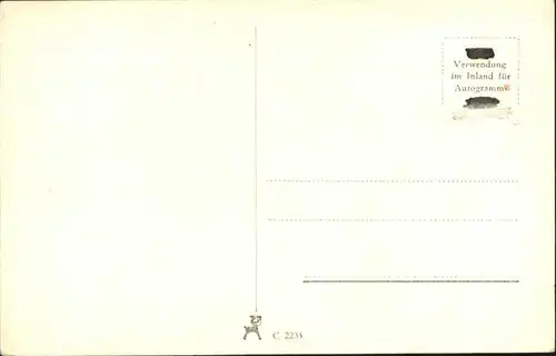 Verlag Film-Foto-Verlag Nr. Fita Benkhoff A 3882/1 Hutmode / Kino und Film /