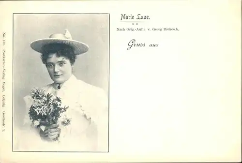 Schauspieler Marie Laue / Kino und Film /