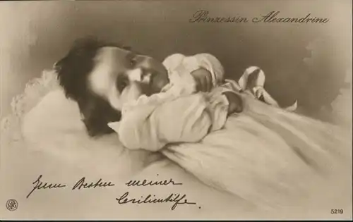 Adel Preussen Prinzessin Alexandrine Cecilienhilfe / Koenigshaeuser /