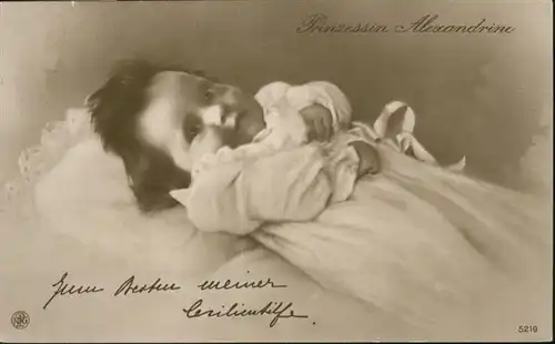 Adel Preussen Prinzessin Alexandrine Cecilienhilfe / Koenigshaeuser /