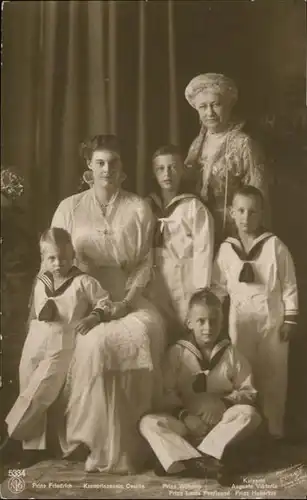 Adel Preussen Kaiserin Auguste Viktoria Cecilie Familie / Koenigshaeuser /