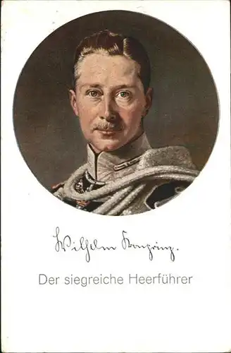 Adel Preussen Kronprinz Friedrich Wilhelm / Koenigshaeuser /