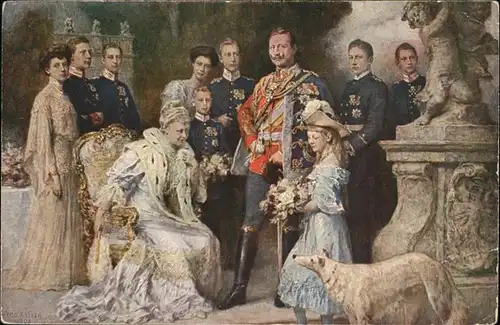 Wilhelm II Familie Hund / Persoenlichkeiten /