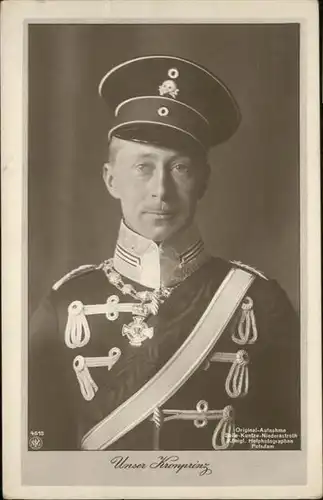 Adel Preussen Kronprinz Friedrich Wilhelm / Koenigshaeuser /
