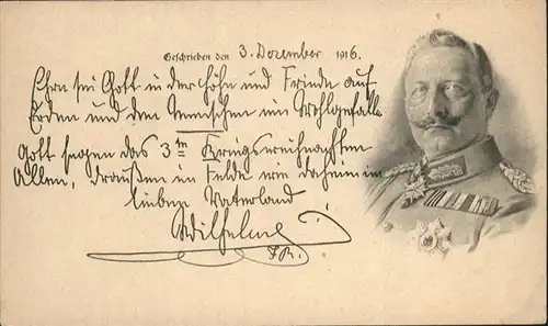 Wilhelm II  / Persoenlichkeiten /