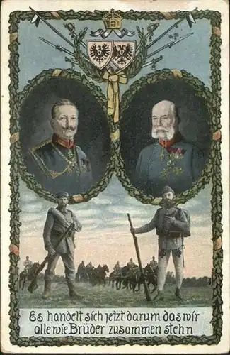 Wilhelm II Wappen / Persoenlichkeiten /
