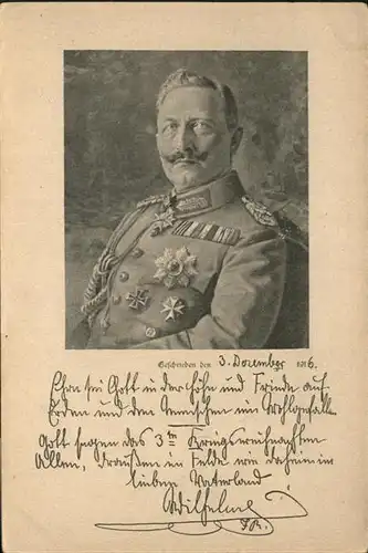 Wilhelm II  / Persoenlichkeiten /