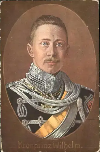 Adel Preussen Kronprinz Friedrich Wilhelm  / Koenigshaeuser /