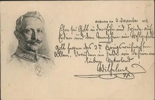 Wilhelm II  / Persoenlichkeiten /