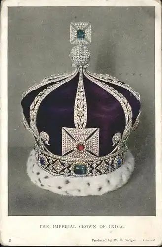 Adel Krone Imperial Crown of India / Koenigshaeuser /