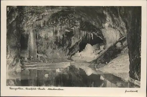 Hoehlen Caves Grottes Feengrotten Saalfeld Maerchendom Tropfstein  / Berge /