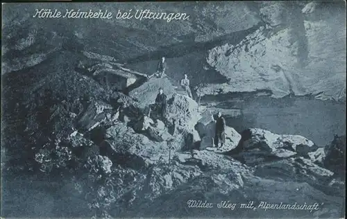 Hoehlen Caves Grottes Heimkehle Uftrungen / Berge /